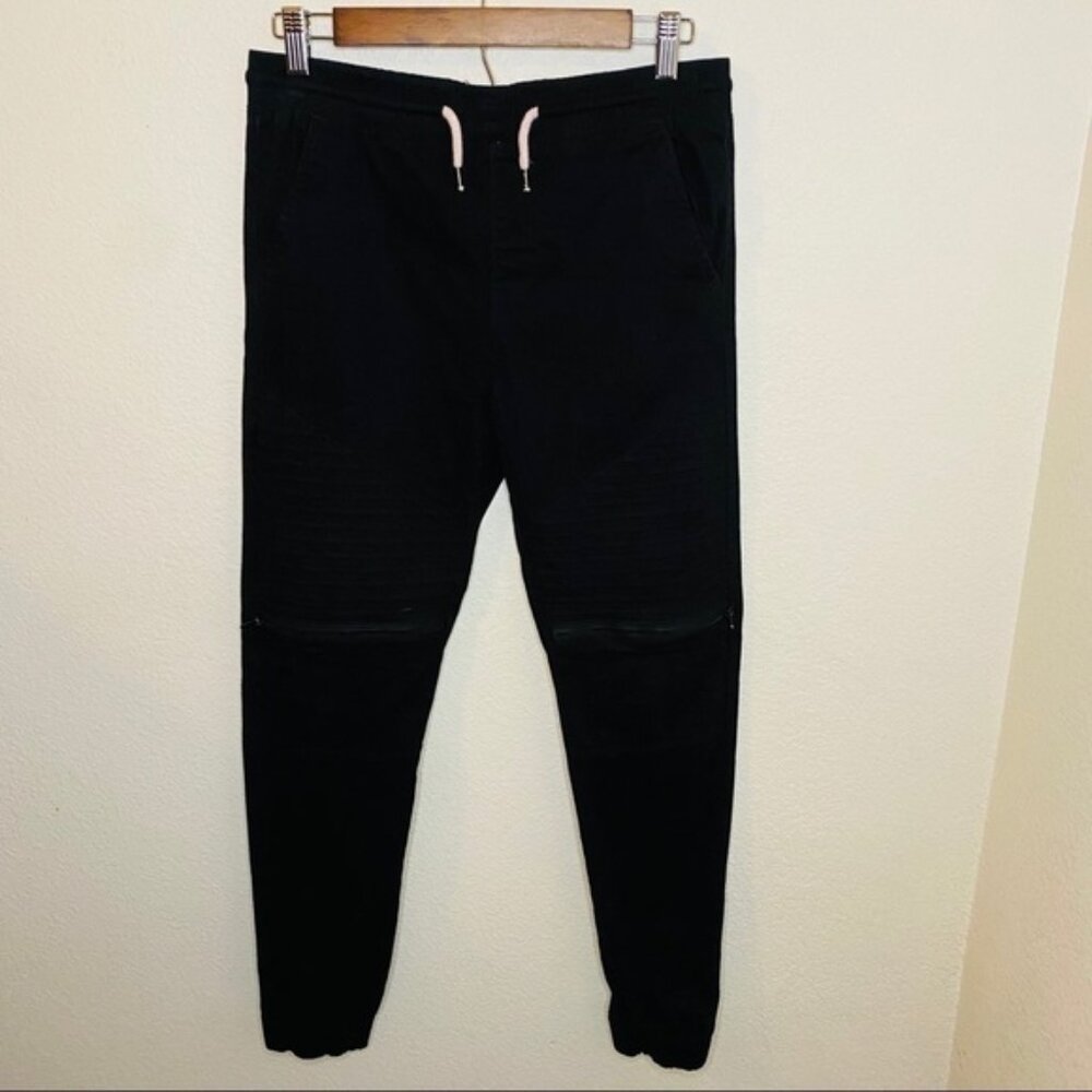 Elwood Motto Sweatpants Joggers Size: 14